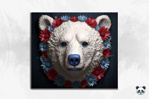 3D Patriotic Bear Tumbler Wrap Bundle Guide