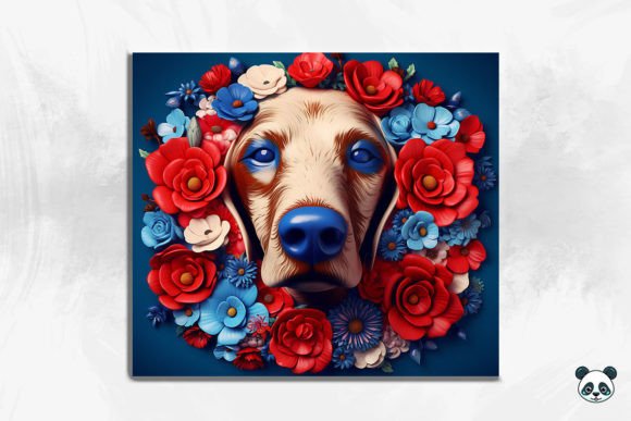 Elevate Your Sublimation Projects with a Patriotic Dachshund 3D Tumbler Wrap