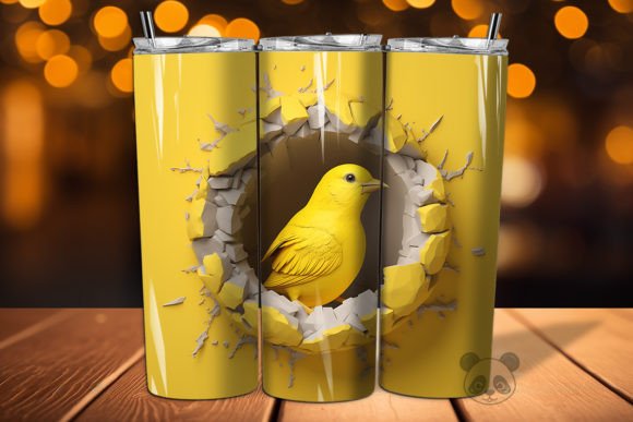 Integrating Canary 3D Cracked Hole Tumbler Wrap 3 into Your Sublimation Workflow