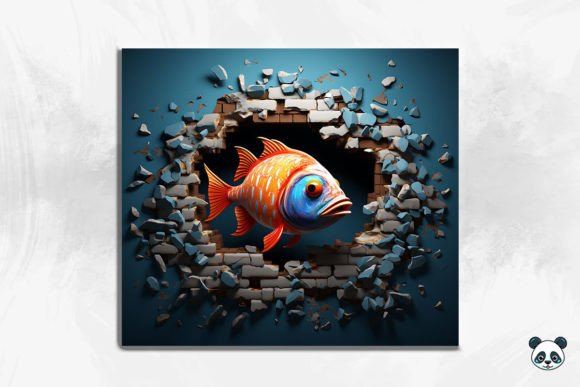 Integrating the 3D Fish Cracked Hole Tumbler Wrap 14 into Your Sublimation Workflow