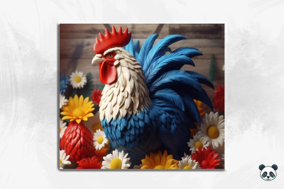Mastering Sublimation: A Complete Guide to the 3D Patriotic Rooster Tumbler Wrap