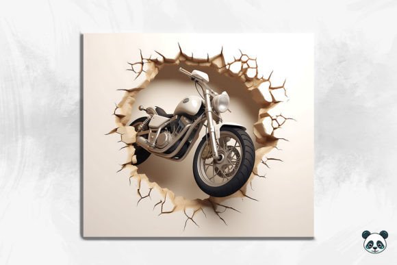 Motorcycle Cracked Hole Tumbler Wrap Design Guide