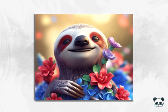 Patriotic Sloth 3D Tumbler Wrap 11: A Creator's Guide