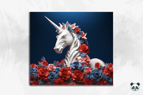 Patriotic Unicorn 3D Tumbler Wrap 6: A Designer's Guide