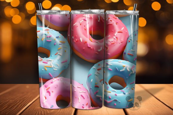 Strategic Application of 3D Donut Seamless Pattern 9 in Product Design and Branding