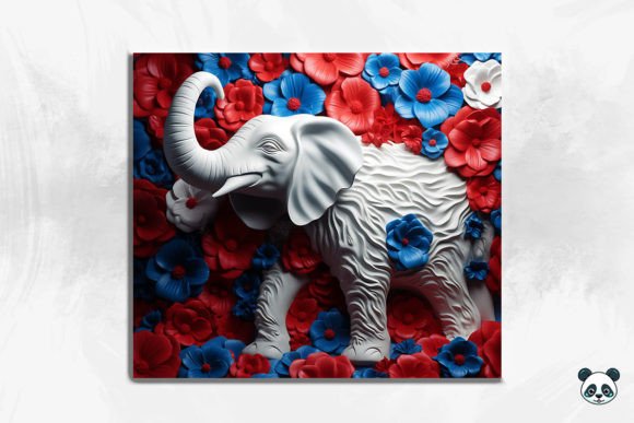 Unlocking the Potential of Your Patriotic Elephant Calf 3D Tumbler Wrap Design